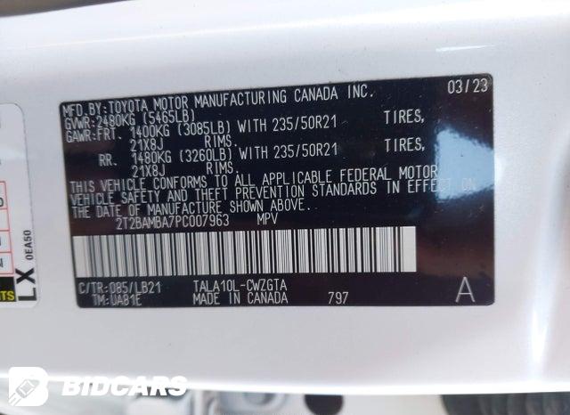 2T2BAMBA7PC007963 2023 Lexus RX photo no. 9