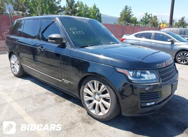 2014 Land Rover Range Rover, 5.0L V8...