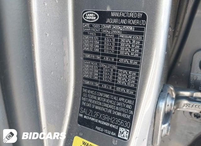 SALZL2FX3RH235630 2024 Land Rover Range Rover photo no. 9