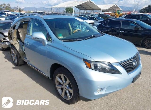 2T2ZK1BAXCC066123 2012 Lexus RX photo no. 1