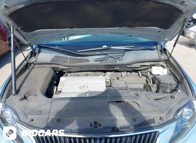 2T2ZK1BAXCC066123 2012 Lexus RX photo no. 10