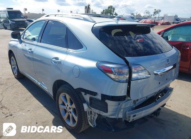 2T2ZK1BAXCC066123 2012 Lexus RX photo no. 3