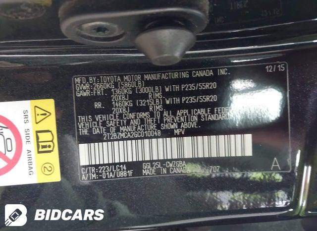 2016 Lexus RX — VIN 2T2BZMCA2GC010048, şəkil 9