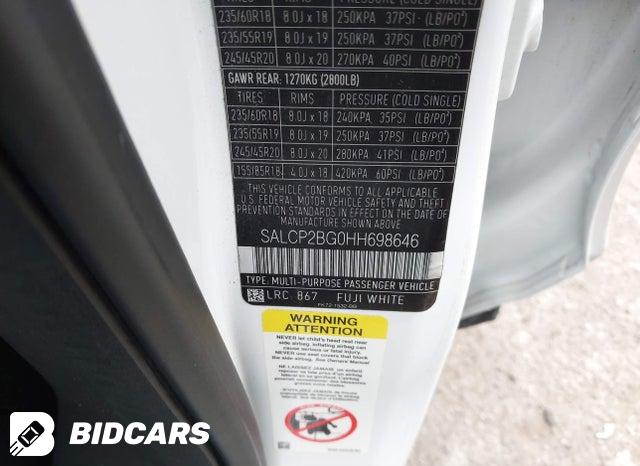 SALCP2BG0HH698646 2017 Land Rover Discovery photo no. 9