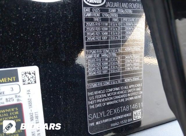 SALYL2EX6TA814611 2026 Land Rover Range Rover photo no. 9