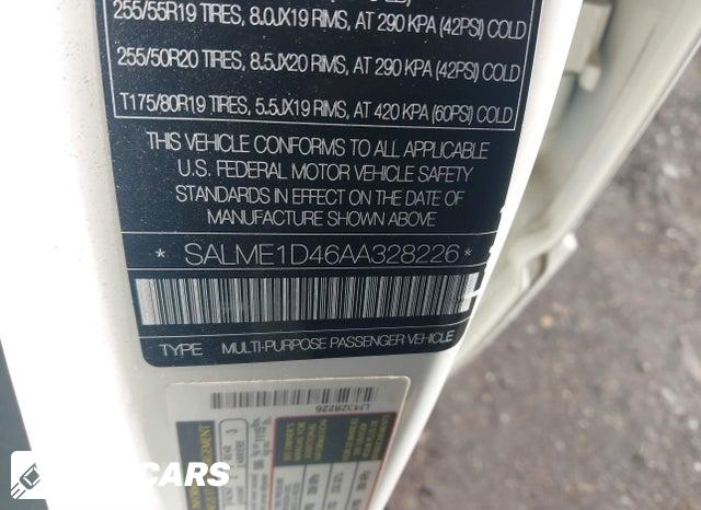 SALME1D46AA328226 2010 Land Rover Range Rover photo no. 9