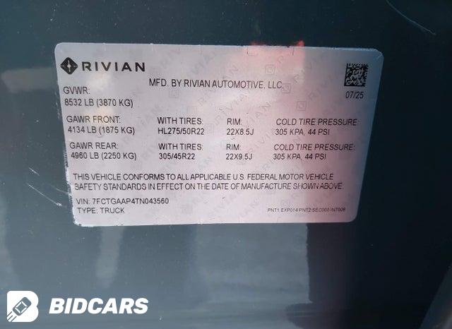 7FCTGAAP4TN043560 2026 Rivian R1T photo no. 9
