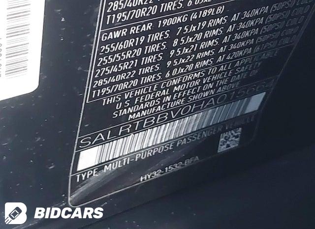 SALRTBBV0HA015664 2017 Land Rover Discovery photo no. 9
