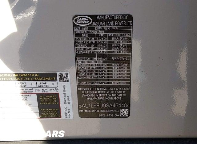 SAL1L9FU9SA464484 2025 Land Rover Range Rover photo no. 9