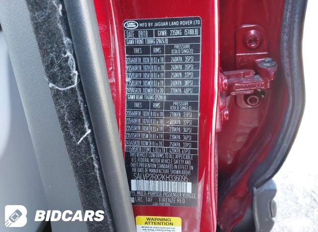 SALVP2RX2KH336095 2019 Land Rover Range Rover photo no. 9