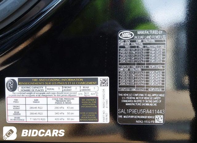 SAL1P9EU5RA411443 2024 Land Rover Range Rover photo no. 9