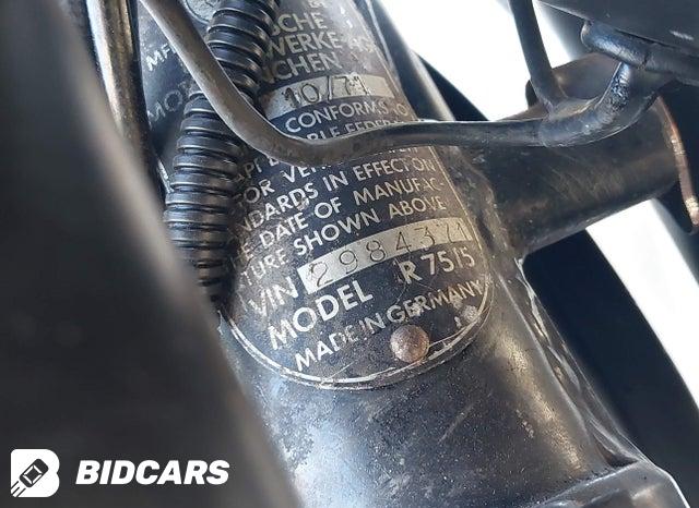 000000F7552984371 1973 BMW R75/5 photo no. 10