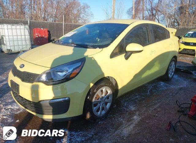 KNADM4A33G6676887 2016 KIA Rio photo no. 2