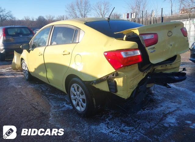 KNADM4A33G6676887 2016 KIA Rio photo no. 3