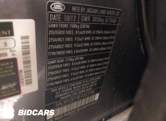 SALWV2EF9EA323798 2014 Land Rover Range Rover photo no. 9