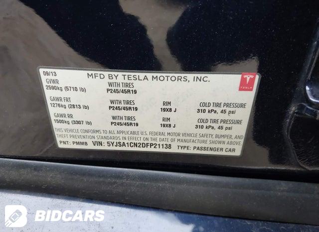 5YJSA1CN2DFP21138 2013 Tesla Model S photo no. 9
