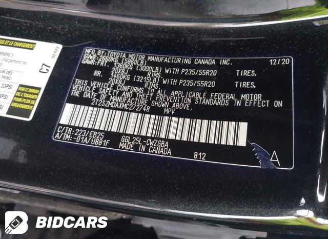 2T2SZMDAXMC272748 2021 Lexus RX photo no. 9