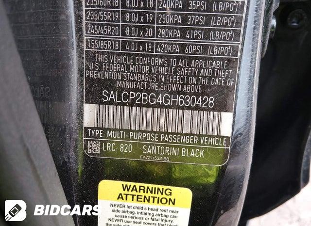 SALCP2BG4GH630428 2016 Land Rover Discovery photo no. 9