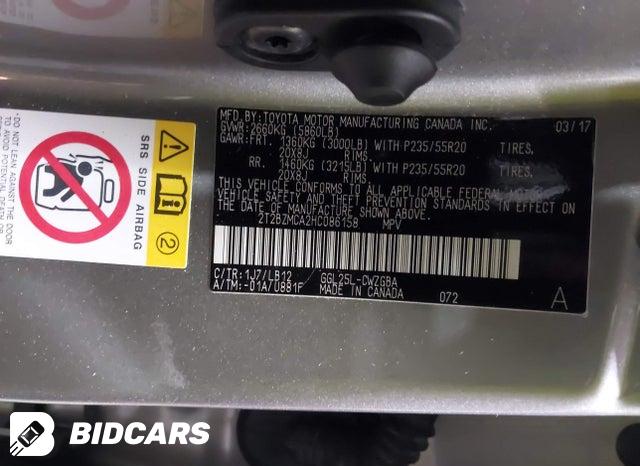 2T2BZMCA2HC086158 2017 Lexus RX photo no. 9