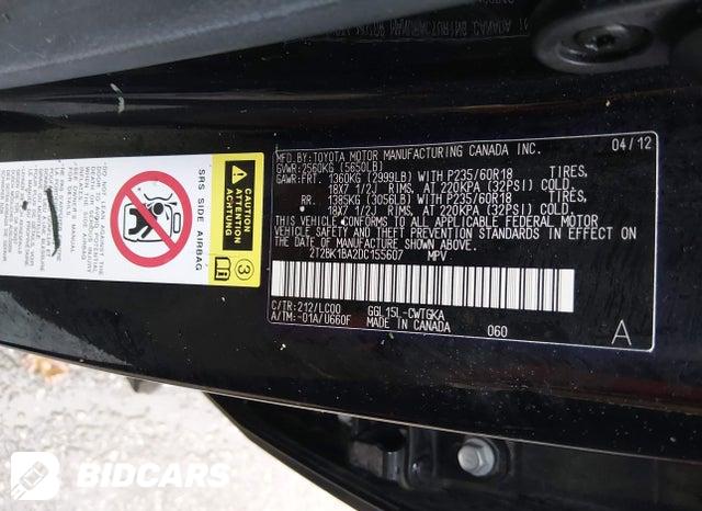 2T2BK1BA2DC155607 2013 Lexus RX photo no. 9