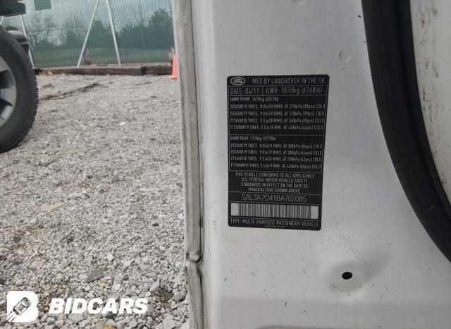 SALSK2D41BA702085 2011 Land Rover Range Rover photo no. 9