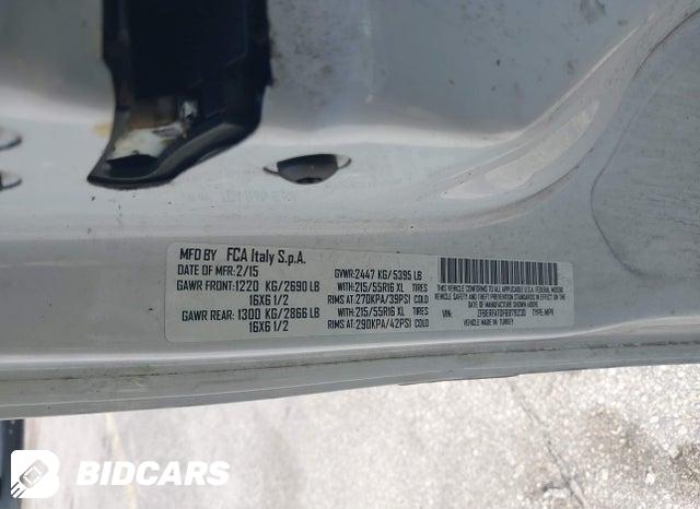 ZFBERFAT0F6979230 2015 RAM Promaster photo no. 9