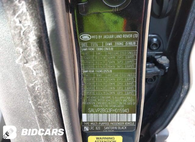 SALVP2BG3FH015943 2015 Land Rover Range Rover photo no. 9