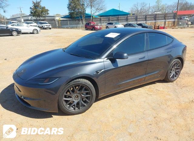 5YJ3E1EB7RF732655 2024 Tesla Model 3 photo no. 2