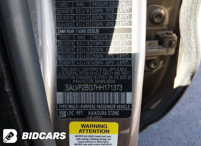 SALVP2BG7HH171373 2017 Land Rover Range Rover photo no. 9