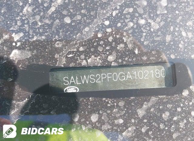 SALWS2PF0GA102180 2016 Land Rover Range Rover photo no. 9
