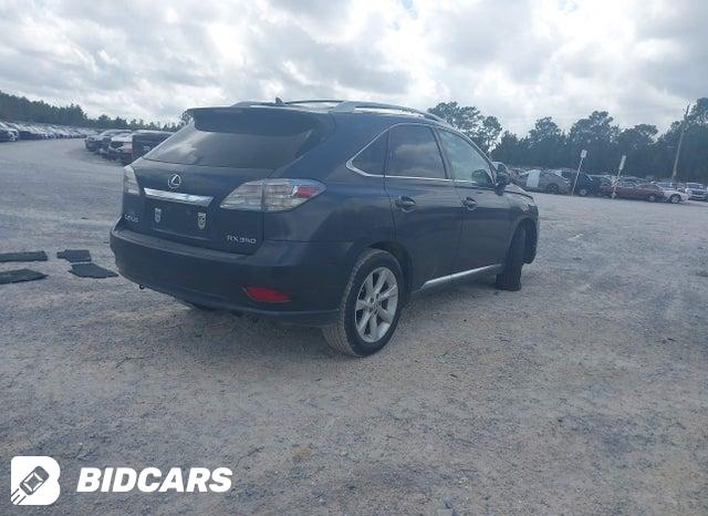 2T2ZK1BA2AC003627 2010 Lexus RX photo no. 4