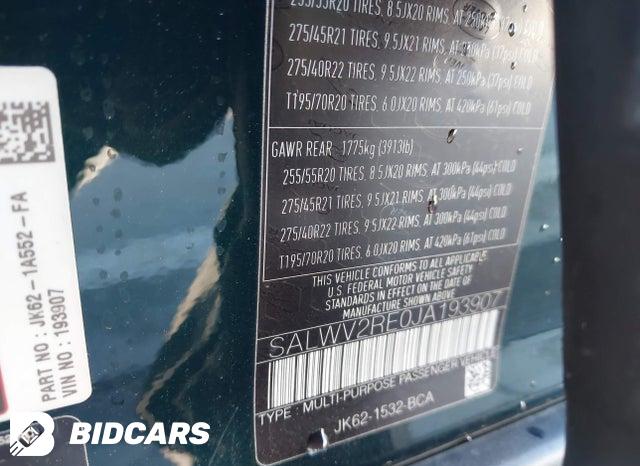 SALWV2RE0JA193907 2018 Land Rover Range Rover photo no. 9