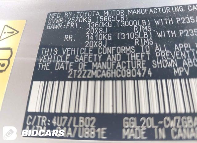 2T2ZZMCA6HC080474 2017 Lexus RX photo no. 9