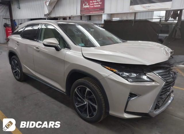 2T2BGMCA9GC005192 2016 Lexus RX photo no. 1