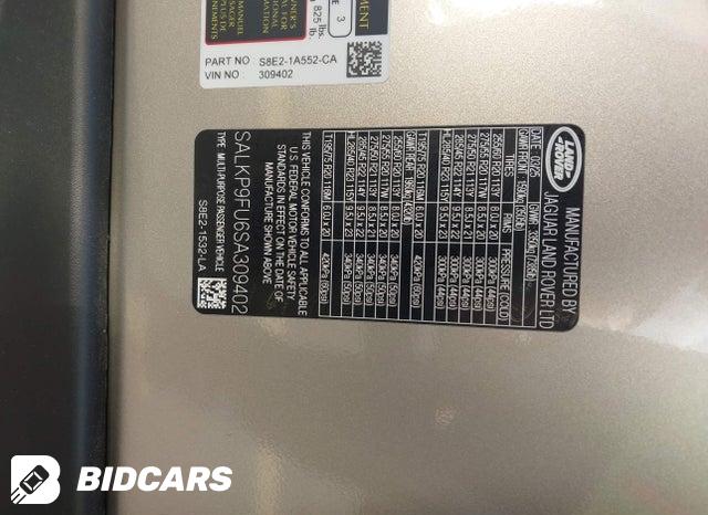 SALKP9FU6SA309402 2025 Land Rover Range Rover photo no. 9