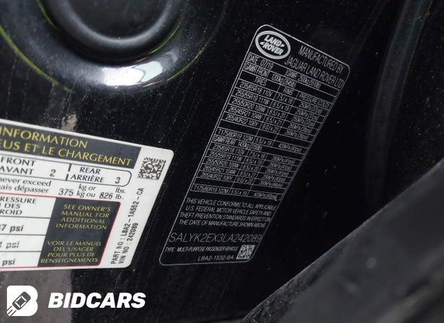 SALYK2EX3LA242089 2020 Land Rover Range Rover photo no. 9