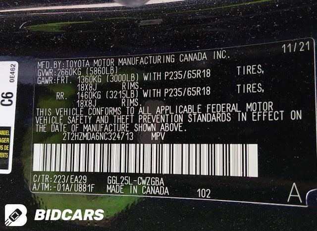 2T2HZMDA6NC324713 2022 Lexus RX photo no. 9