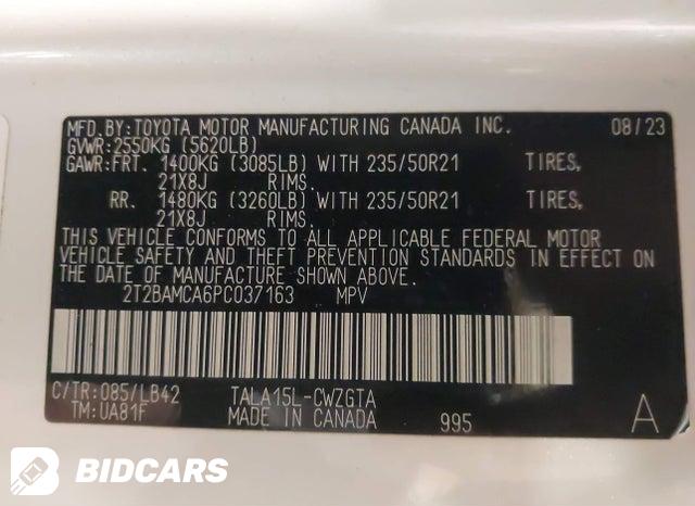 2T2BAMCA6PC037163 2023 Lexus RX photo no. 9