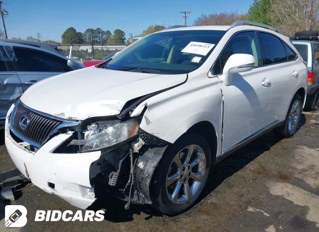 2T2ZK1BAXCC066087 2012 Lexus RX photo no. 2