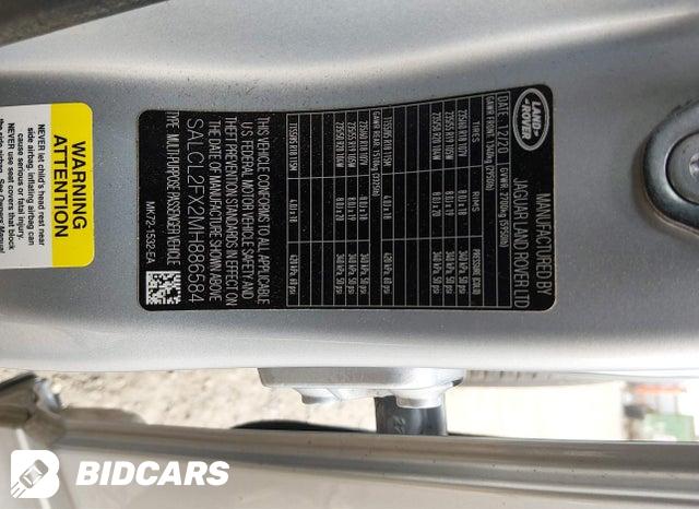 SALCL2FX2MH886584 2021 Land Rover Discovery photo no. 9
