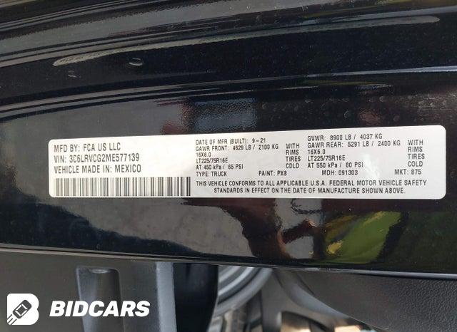3C6LRVCG2ME577139 2021 RAM Promaster photo no. 9