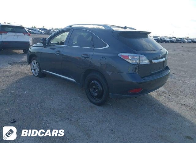 2T2ZK1BA4BC050790 2011 Lexus RX photo no. 3
