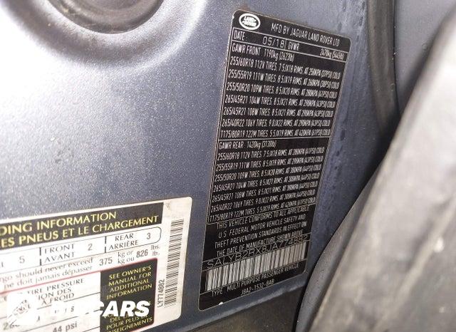 SALYB2RX8JA774882 2018 Land Rover Range Rover photo no. 9