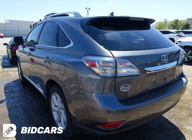 2T2ZK1BA7CC070582 2012 Lexus RX photo no. 3
