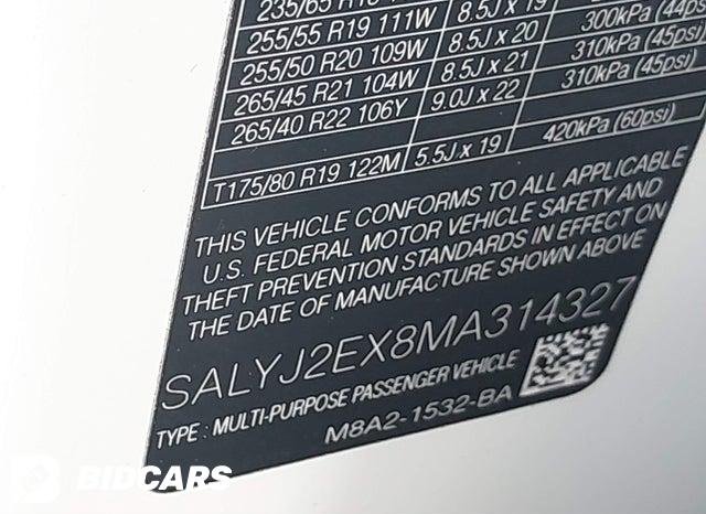 SALYJ2EX8MA314327 2021 Land Rover Range Rover photo no. 9