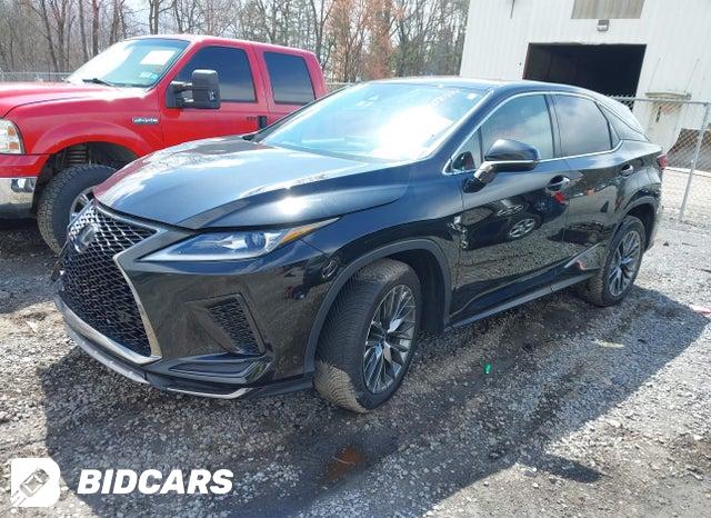 2020 Lexus RX — VIN 2T2SZMDA0LC239918, şəkil 2