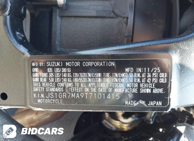 JS1GR7MA9T7101415 2026 Suzuki GSX-R750 photo no. 10