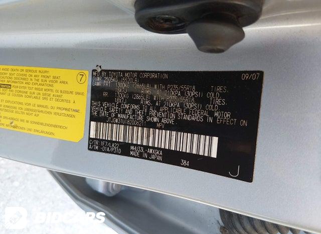 JTJGW31U182006211 2008 Lexus RX photo no. 9