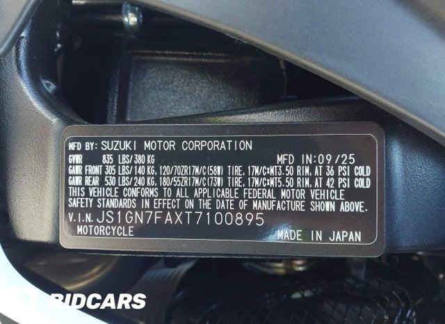 JS1GN7FAXT7100895 2026 Suzuki GSX-R600 photo no. 10