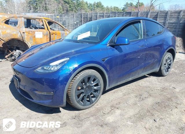 7SAYGDEE3NF481433 2022 Tesla Model Y photo no. 2